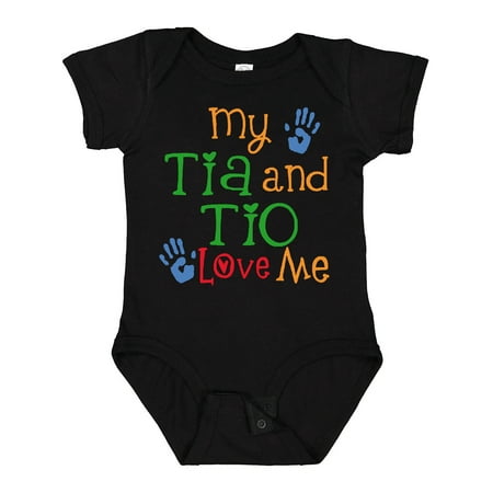 

Inktastic Tia and Tio Love Me Gift Baby Boy or Baby Girl Bodysuit
