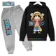 thumbnail image 1 of Sudadera con capucha de Anime de una pieza para niños, jersey de Luffy, sudadera con capucha de gran tamaño, abrigo de Hip Hop, ropa para niños, novedad, 1 of 1