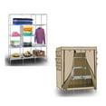 thumbnail image 5 of Zimtown 69" Portable Closet Wardrobe Clothes Rack Storage Organizer & Shelf Home Cabinet, 5 of 8