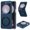 Darkblue, variant on Magnrtic For Samsung Galaxy Z Flip 7 Phone Case,Compatible with Mag-safe,Ultra Slim Thin Shockproof Hard Protective Lightweight Anti-Scratch Rugged Thin Fit Phone Case,Black