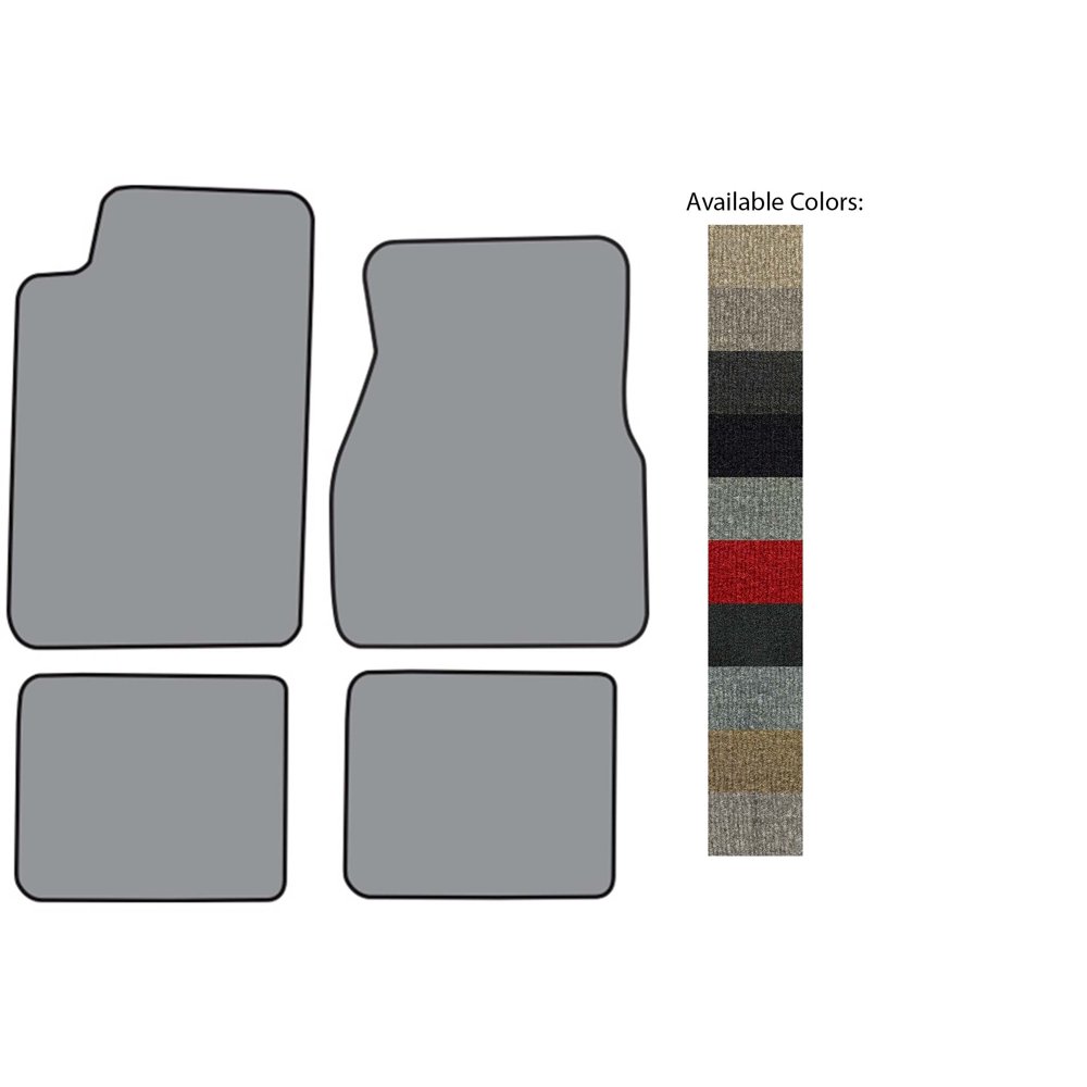 19932002 Pontiac Firebird Trans Am Floor Mat 4pc (FM05F FM18R) 8801