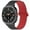 Black+Red, variant on Magnetic watchband Compatible with Samsung Galaxy Watch 7 Ultra 47mm,No Gap Silicone Bands Compatible with Galaxy Watch Ultra 47mm(2024) for Men Women Bands Strap,Starlight