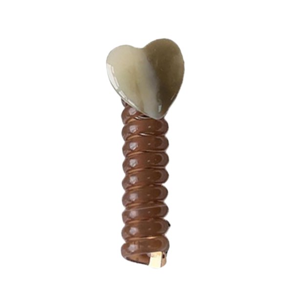 Horquillas con corazones para mujeres y niñas. Accesorios para el cabello antideslizantes para peinados rizados y ondulados.