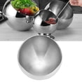 thumbnail image 3 of Buffet Sauce Bowl, Silver 304 Stainless Steel Seasoning Bowl Durable  For Kitchen For Living Room L, 3 of 8