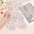 thumbnail image 3 of 24Pcs Honeycomb Bee Window Clings Rainbow Glass Sticker Static Decal Sun Catcher Reusable Non Adhesive Alert Sticker Film to Save Bird from Window Strike DIY, 3 of 6