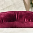 thumbnail image 5 of Phantoscope 3D Lip Shape Soft Velvet Series Valentine's Day Decor Throw Pillow for Couch Bed Living Room, 13.5" x 20.5", Wine Red, 1 Pack, 5 of 5