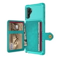 thumbnail image 3 of Feishell for Samsung Galaxy Note 10 Wallet Case, with ID&Credit Card Holder Slots Pockets Wallet Back Cover Stand Flip Folio Leather Magnetic Absorption Cover, Green, 3 of 8