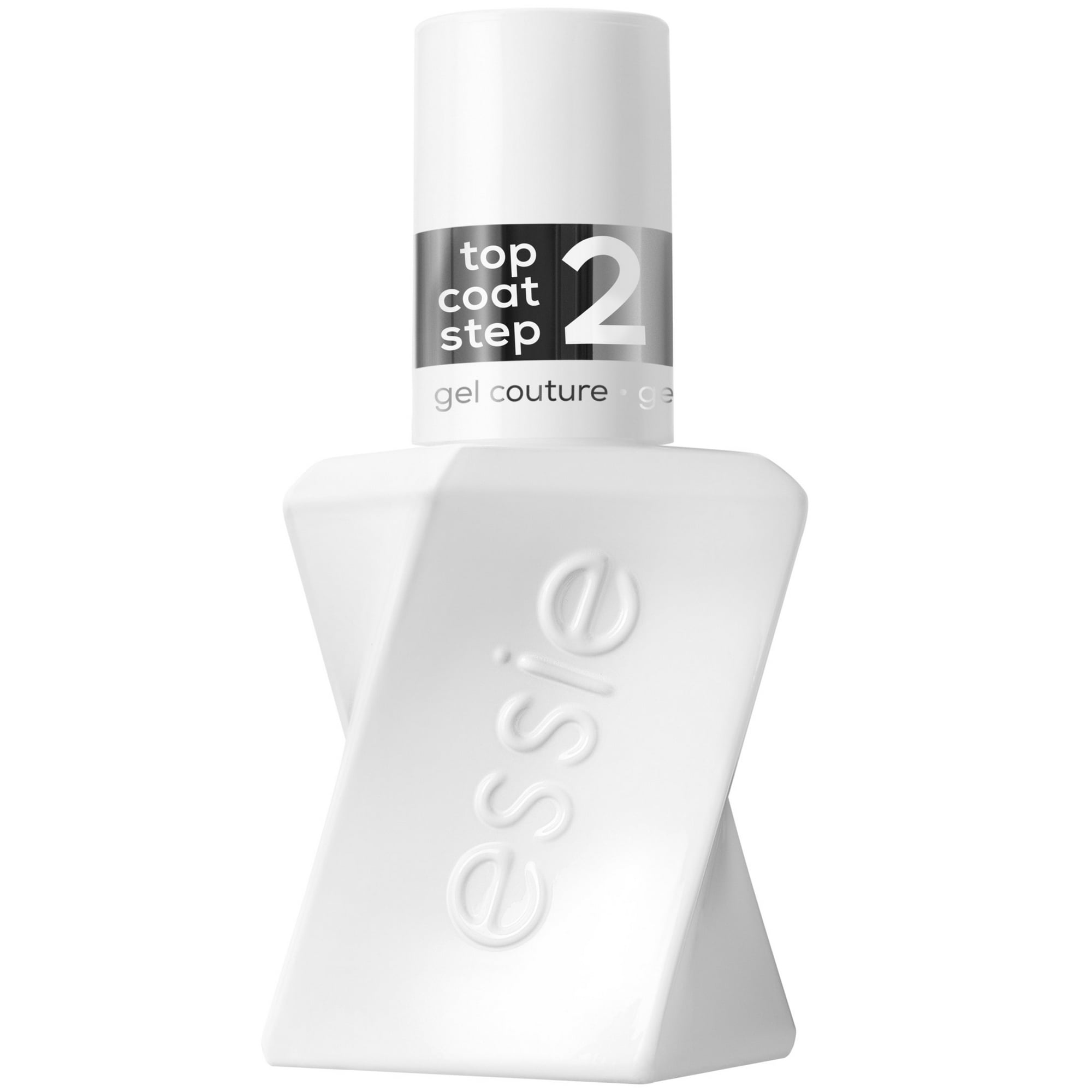essie Gel Top Coat, Clear, 0.46 fl oz Bottle