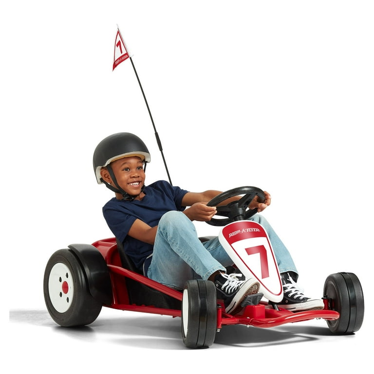Radio Flyer Ultimate Go-Kart, 24 Volt Battery Outdoor Ride-on Toy, for Kids  Ages 3-8 Years