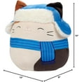 thumbnail image 4 of Squishmallows Original 10-Inch Cam The Cat - Official Jazwares Plush - Collectible Soft & Squishy Kitty Stuffed Animal Toy - Add to Your Squad - Gift for Kids, Girls & Boys, 4 of 5