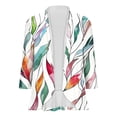 thumbnail image 4 of LOVZFMLL Cardigan for Women's Non Positioning Printed Fashionable Loose Lace Cardigan Top, 4 of 4