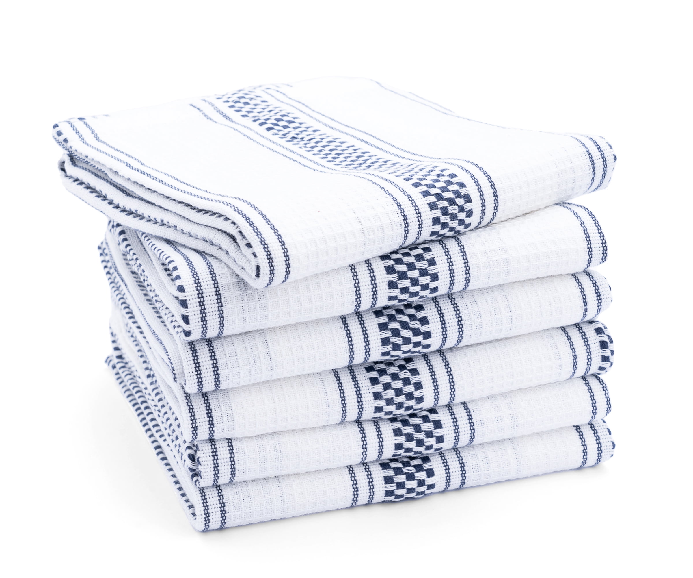 LANE LINEN Kitchen Towels Set - Pack of 6 Cotton Dish Towels for Drying  Dishes, 18”x 28”, Kitchen Hand Towels, Absorbent Tea Towels, Dish Towels  for