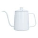 thumbnail image 2 of Pequeño Tetera, Diseño de Cuello de Cisne A Prueba de Polvo Durable Durable Durable Sobre La Tetera Con Cubierta Para Vijar para Acampar Té Para Viajar para Acampar Café, 2 of 7