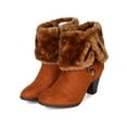 thumbnail image 5 of Bumper BF70 Women Suede Round Toe Fur Shearling Foldable Boot, 5 of 5