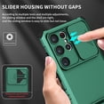 thumbnail image 6 of for Samsung Galaxy S23 Ultra Case with Slide Camera Cover, [Military Drop Protection] [Snug Touch] Hard Back & Soft Edge Phone Case with Stereo Bracket for Samsung S23 Ultra LTT Dark Green, 6 of 18