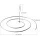 thumbnail image 2 of [paquet De 2] Support De Drap De Lit, Conomiseur D'espace, Support De Schage Multifonction En Spirale, Fabriqu En Acier Inoxydable 304, Cintres Pour, 2 of 5