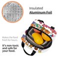 thumbnail image 4 of Bolsa de almuerzo Scooby Doo, linda bolsa de almuerzo con aislamiento, contenedor de almuerzo reutilizable, bolsa de almuerzo térmica, bolsa de mano para picnic, viajes al aire libre, 4 of 5