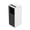 Black and White, variant on 8000 BTU Pro Grade Portable AC - 3-In-1 Cooling/Dehumidifier/Fan for 350 Sq.Ft Rooms, UltraQuiet Operation,Remote & Window Kit, Mobile Wheels for Bedroom/Office/Living Room