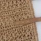 thumbnail image 2 of Zhuge Bolso de hombro tejido para mujer, bolso de mano tejido, bolso de mano tejido elegante para playa de verano, bolsos de hombro de 15,35 x 0,78 x 15,35 pulgadas (beige), 2 of 4