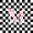 Pink White Black M, variant on Manfei Bowknot Monogram Print J 7-Piece Twin Bedding,Pixel Geometric Checkered Bedding Comforter Set,Pink Reversible