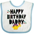 thumbnail image 3 of Inktastic Happy Birthday Daddy Party Boys or Girls Baby Bib, 3 of 4