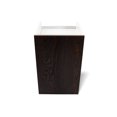 thumbnail image 6 of Milan Pedicure Trolley Pedi Rolling Cart Nail Salon Spa Storage Drawer, Dark Wood, 6 of 7