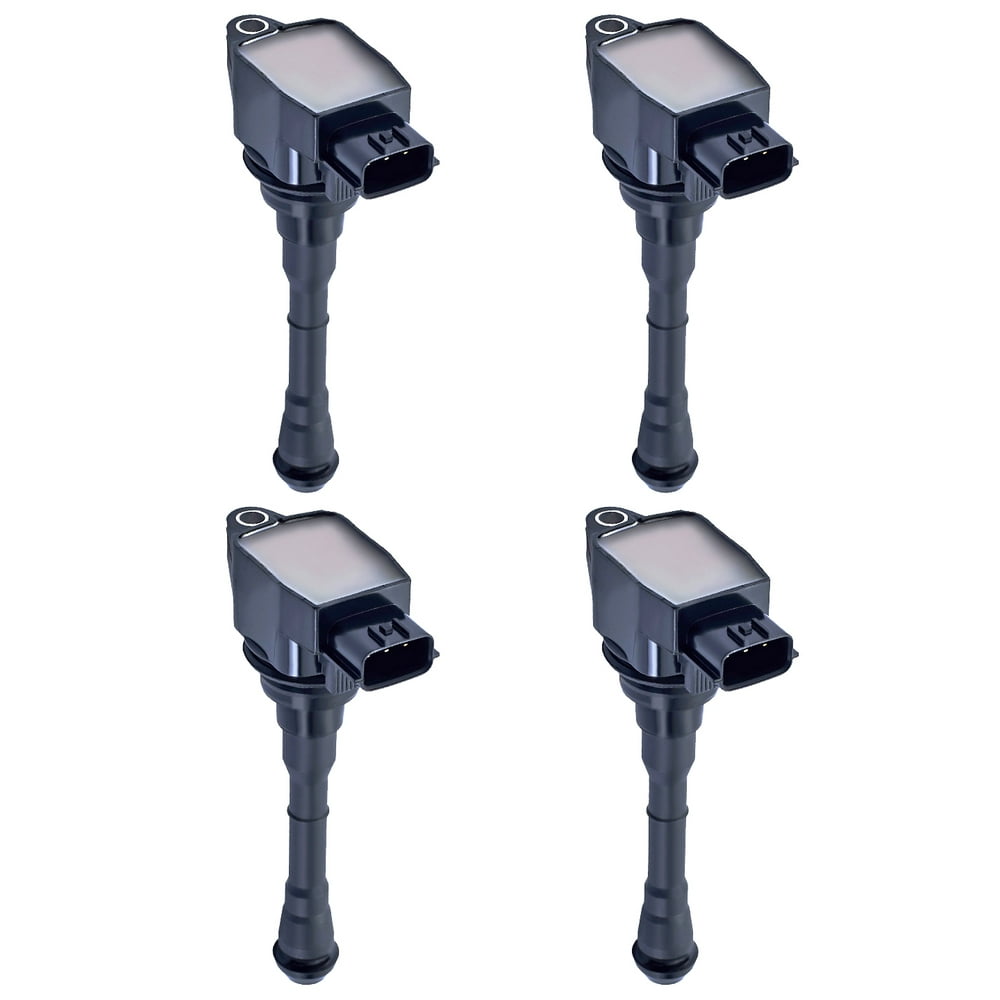 Pack of 4 Ignition Coils Compatible with 20112016 Nissan Juke L4 1.6L