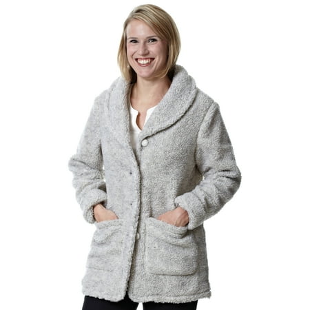 California Natural Skin & Coat - Totes Women's 612292 Berber Fleece Jacket Natural XL
