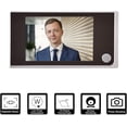 thumbnail image 2 of 3.5"LCD HD Screen Peephole Viewer Digital Door Eye Viewer 480 x 320P Image Resolution 120 Degree Wide Angle Home Security System, 2 of 5