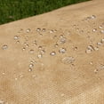 thumbnail image 6 of Budge Small Nutmeg Patio Outdoor Loveseat Cover, All-Seasons, 6 of 6