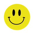 thumbnail image 3 of Yellow Happy Face Stickers | 0.75" inches Round - 50 Pack | InStockLabels.com, 3 of 4