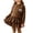Brown, variant on Posijego Little Girls Clothes Sets Bow Knit Sweater and Ruffled Skirt Set Toddler Girls Fall Clothes Outfits Size 2-8 Years