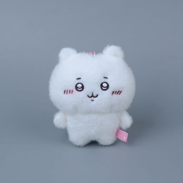MINISO-Colgante de felpa de Anime de dibujos animados Kawaii, muñeco de peluche peludo, Chikawas, Hachiware, Usagi, llavero de juguete, regalo de corazón para niña