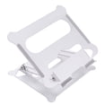 thumbnail image 1 of TFixol Support d'Ordinateur Portable en Aluminium Réglable avec Rotation à 180°, Coussinets en Silicone Antidérapants, Base Ventilée, Compatible avec Ordinateurs Portables 15,6 Pouces, Argent Ou Noir, 1 of 6
