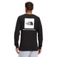 thumbnail image 2 of Camiseta The North Face Box NSE L/S para hombre TNF Negro/Blanco, 2 of 2