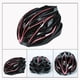 thumbnail image 3 of Casco de seguridad Wosthever ligero y ajustable para ciclismo PC EPS negro rojizo tamaño libre, 3 of 6