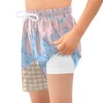 thumbnail image 4 of joogoo Ice Cream Pink Boys Swim Trunks Beach Swimsuit Shorts Boxer 8Y, 4 of 8