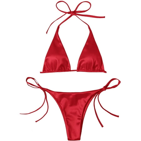 DavidCloth Women Bandeau Bandage Bikini Set Bikini plus Size Push Up Razors for Women Bikini Area Brazilian Swimwear Beachwear Swimsuit Full Coverage Bikini Top Bikiniwear Bikini Area Hair R