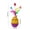 F, variant on Wacky Wobble Cat Tumbler Toy with Feather Teaser & Bell, Non-Tipping Interactive Pet Entertainment Toy for Cats & Kittens, Daily Companionship, Training Reward Gift