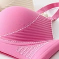 thumbnail image 5 of CFLVAEK Womens Seamless Bras Comfort No Underwire Bra Full Figure Everyday Bras Push Up Beauty Back Bralette Hot Pink XL, 5 of 9