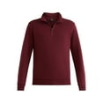 thumbnail image 5 of Athletic Works Men's Active Fleece Quarter Zip Sweatshirt, Size XS-5XL, 5 of 5
