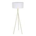 thumbnail image 4 of Cason 1 light Brass and White shade Floor lamp, 4 of 6