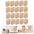 thumbnail image 3 of OULII 20 Pcs Sacs en Papier Kraft pour Rangement de Collations Bruns Réutilisables Portables Petits Sacs de Rangement en Papier, 3 of 7