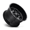 thumbnail image 2 of Fuel D611 Stroke 22X7 4X156 13Et 106.1Cb Gloss Black Milled Wheel, 2 of 3