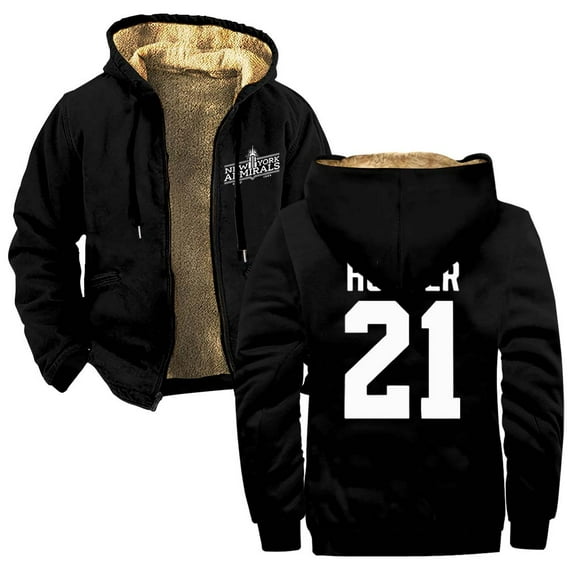 Heated Rivalry Hunter 21 Merch Zipper Hoodies Women Men Jacket Parkas Long Sleeve Streetwear Coat