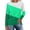 Green, variant on Herrnalise Womens Tops Solid Round-Neck Long Sleeve Top Gifts for Women