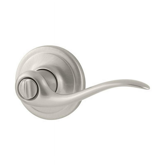 Kwikset Tustin Satin Nickel Privacy Lockset ANSI/BHMA Grade 2 1-3/4"