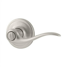 Kwikset Tustin Satin Nickel Privacy Lockset ANSI/BHMA Grade 2 1-3/4 in. Kwikset Tustin Satin Nickel Privacy Lockset ANSI/BHMA Grade 2 1-3/4 in.