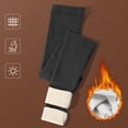 thumbnail image 2 of Gibobby Pantimedias Cómodas y Cálidas Nuevo AB Surface Air Layer Fast Warm German Velvet Leggings Pantalones Cintura alta Levantamiento de cadera Pantalones cálidos para mujer（E， XL), 2 of 4