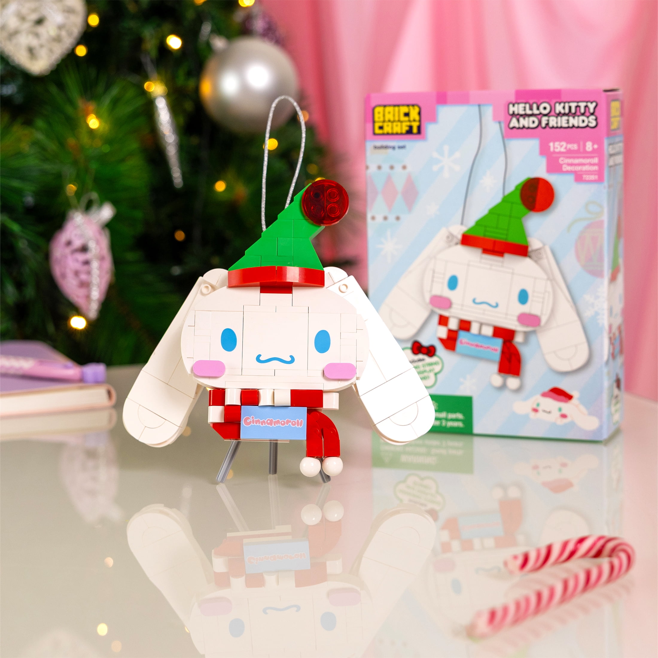Brickcraft Sanrio Cinnamoroll Decoration Building Kit (152-Piece